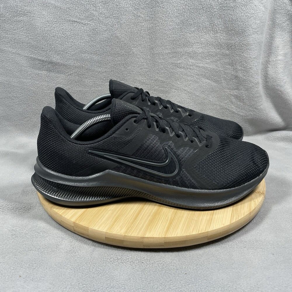 Nike Downshifter 11 Black Smoke Grey Men's Size 12 Shoes Sneakers CW3411-002